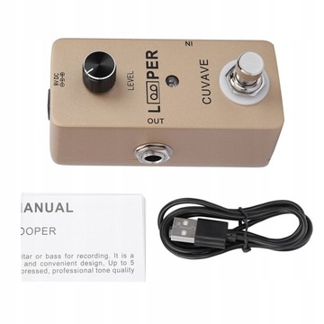Педаль мини-лупера, педаль эффектов для гитары, полная