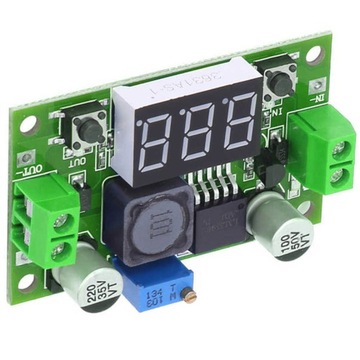 PRZETWORNICA REGULATOR NAPIĘCIA DC-DC LM2596 LCD