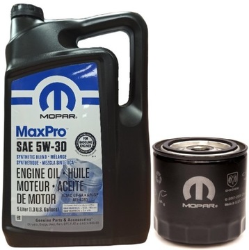 MOPAR 5W30 5L + FILTR OLEJU OFE00292 (MO-090/PH16)