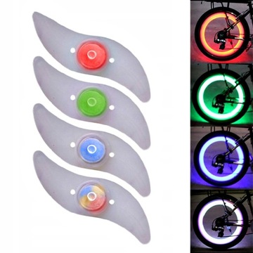 НЕОН ВЕЛОСИПЕД СПИЦЫ ЛАМПА СВЕТОДИОДНЫЕ ФОНАРИ ХИТ