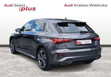 Audi A3 8Y Sportback 1.5 35 TFSI 150KM 2024 Audi A3 Sportback Gwarancja 2028 Salon PL S-Line Virtual Keyless Fotele sp, zdjęcie 2