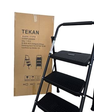 ЛЕСТНИЦА ДЛЯ ДОМАШНЕГО ОФИСА 3 СТУПЕНИ СКЛАДНАЯ ЛЕГКАЯ БОЛЬШАЯ 3 СТУПЕНЧАТАЯ ЛЕСТНИЦА