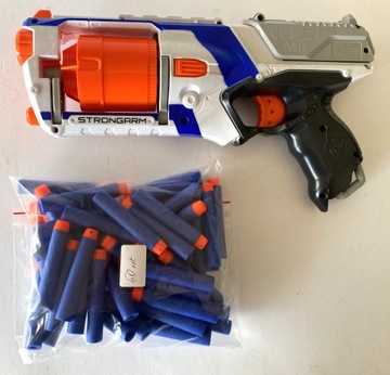 PISTOLET NERF ELITE STRONGARM + 50 STRZAŁEK