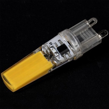 4 светодиодные лампы MINI G9 CAPSULE 5 Вт = 50 Вт, 4000 К, нейтральный COB, 230 В, LUMILED