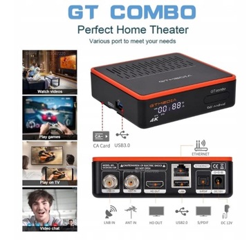 Tuner DVB-S, DVB-S2, DVB-T, DVB-T2 GT