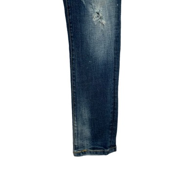 DSQUARED2 ICON 44 SPODNIE JEANSOWE SKINNY WĄSKIE