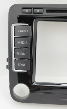 VW PASSAT B7 TIGUAN ПЕРЕДНЯЯ ПАНЕЛЬ РАДИОПАНЕЛИ КНОПКИ RNS 510