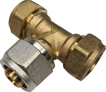 TRÓJNIK PEX CONEX 15X16X15 MM PRZEJŚCIÓWKA ADAPTER