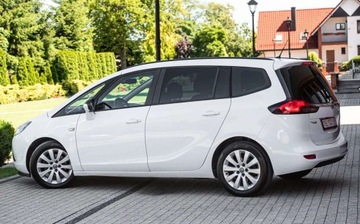 Opel Zafira C Tourer 1.4 Turbo ECOTEC 120KM 2012 Opel Zafira 1.4B 120Ps Klimatyzacja Parktronik Alu16 Polskory 7 foteli ZAD, zdjęcie 9