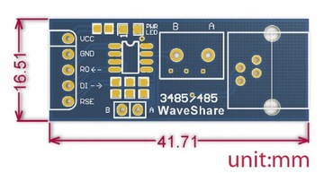 Модуль преобразователя UART TTL RS485 MAX485 5 В ARDUINO