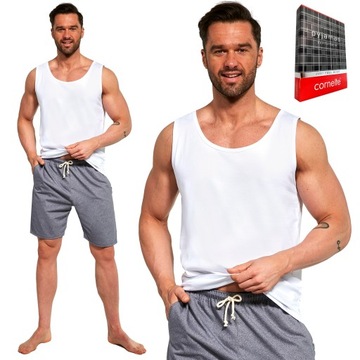 CORNETTE Denis piżama męska dresowa krótka XL