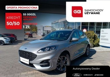 Ford Kuga III SUV 2,0 EcoBlue 120KM 2023 Ford Kuga 2.0 EcoBlue AWD Automat ST-Line P.Zima SalonPL SerwisASO FV23 Gw