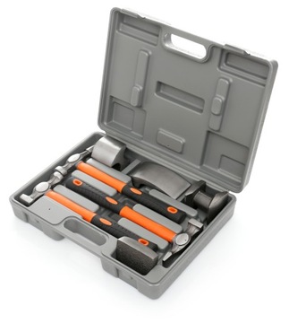 Набор инструментов для листового металла: молоток для листового металла KD319 от Kraft&Dele.