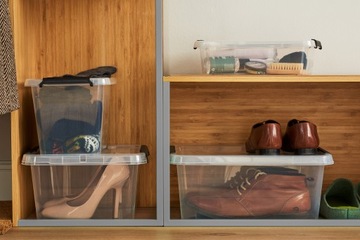 Коробка, пластиковый контейнер с крышкой, 1,15 л.