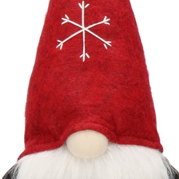 Гном Дед Мороз большой ТЕЛЕСКОПИЧЕСКИЙ РОЖДЕСТВЕНСКИЙ ГНОМ под елку УКРАШЕНИЕ