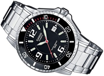 ZEGAREK MĘSKI CASIO MTD-1053D-1A NUREK WR200 DATA