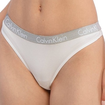 Stringi Majtki CALVIN KLEIN Tonga White 000QD3539E