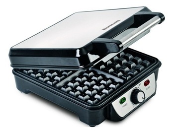 ЭЛЕКТРИЧЕСКАЯ ВАФЕЛЬЧАНИЦА ГРИЛЬ ТОСТ 1100ВТ МОЩНЫЕ ВАФЛИ С АНТИПРИГАРНЫМ ПОКРЫТИЕМ