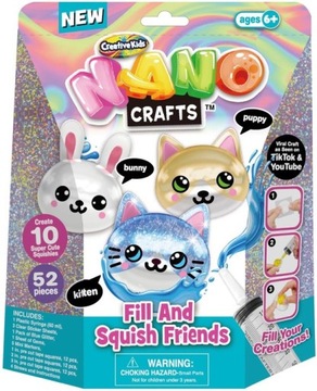 Taśma Nano Do Dmuchania Modelowania Nano Craft Fill And Squish Friends 52el