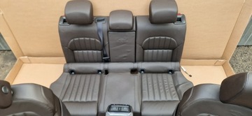 СИДЕНЬЯ SEAT SKODA SUPERB III SEDAN L&K BROWN КОМПЛЕКТ ЭЛЕКТРОПРИВОДА
