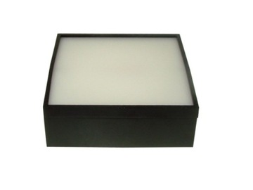 PANEL LED SADOK KWADRAT CZARNY 10W DW