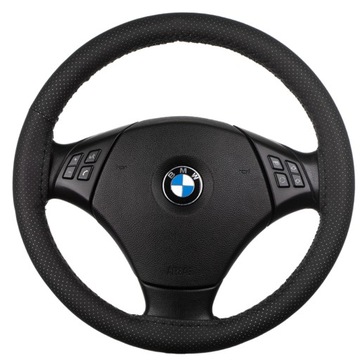 ЧЕХОЛ РУЛЕВОГО КОЛЕСА ИЗ ЦЕЛОГО куска кожи. Материал Противоскользящий.