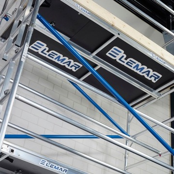 Алюминиевые леса, мобильные леса на колесах LEMAR