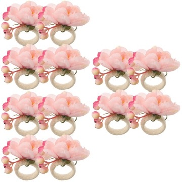 САЛФЕТНИЦА НАСТОЛЬНЫЕ КОЛЬЦА ЦВЕТОЧНЫЕ УКРАШЕНИЯ