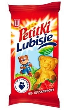 CIASTECZKA LUBISIE TRUSKAWKOWE 30g TRUSKAWKOWYM