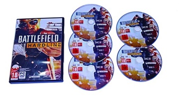 BATTLEFIELD HARDLINE PREMIEROWE BOX PL PC PUDEŁKO PO GRZE