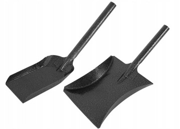 НАБОР УГОЛЬНОЙ ПЕЧИ, ЛОПАТА, Мусорное ведро, СЕРЕБРО