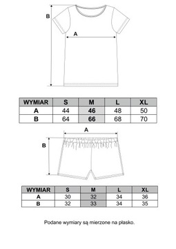 Piżama różowa z kotem MORAJ - XL