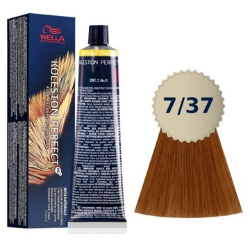 Wella Koleston Perfect Me+ farba 60ml 7/37