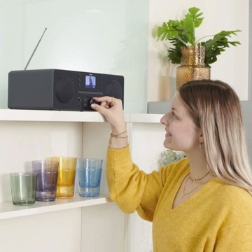 ЦИФРОВОЕ РАДИО Hama С ИНТЕРНЕТОМ DR1560CBT DAB+ FM