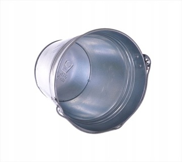 ВЕДРО ИЗ ОЦИНКОВАННОГО МЕТАЛЛА 7л с прямым дном