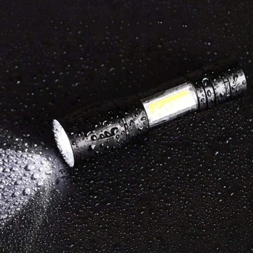 МАЛЕНЬКАЯ ТАКТИЧЕСКАЯ КАРМАННАЯ ЛАМПА USB LED XPE COB