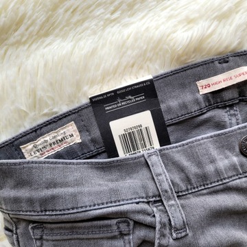 LEVI'S 720 High Rise Super Skinny W30 L30 30x30