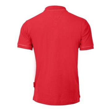 Koszulka polo, 220g/m2, czerwona, "s", ce, lahti