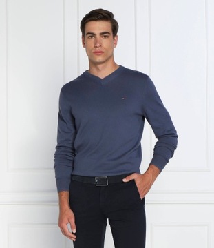 TOMMY HILFIGER sweter | Regular Fit | indygo