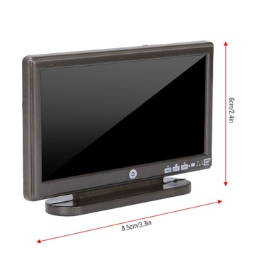 telewizja w domku dla lalek dekoracja domu sejf