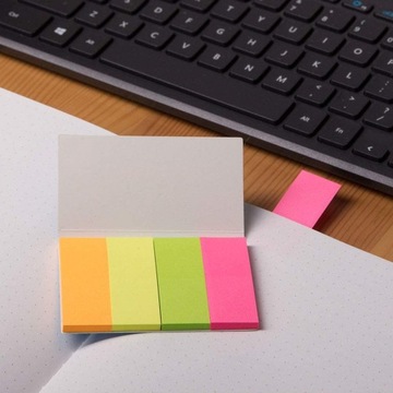 Таблички индексные 20х50/40 4цвета неоновые