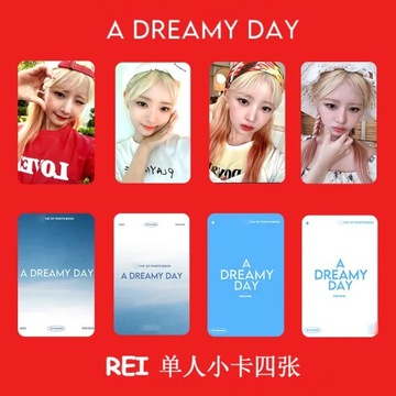 4 шт./компл. альбом KPOP IVE A DREAMY DAY HD Membe