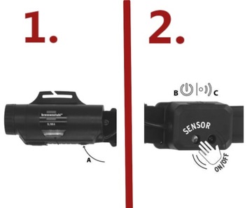 ГИБКАЯ ФАРА 500 ЛМ ДАТЧИК ДАТЧИК ЛИТИЙ-ИОННЫЙ АККУМУЛЯТОР USB C