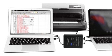 Двухпортовый USB-KVM-переключатель