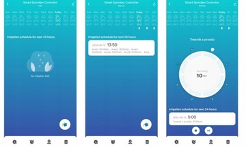 Контроллер полива сада - TUYA Wi-Fi - автоматический таймер - 8 зон