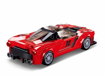 KLOCKI SLUBAN MB Samochód sportowy Ferrari KOM. LEG, COB