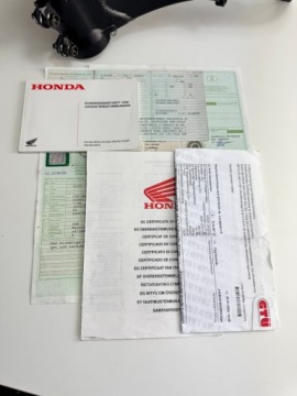 HONDA CBR 1000RR SC57 A РАМА ДОКУМЕНТЫ DE