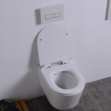 MUSZLA NOVA + DESKA SLIM + PRZYCISK ZESTAW PODTYNKOWY ARBO 7w1