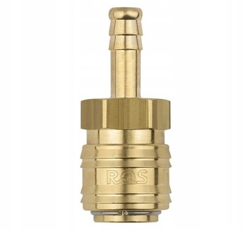 Пневматический быстроразъемный разъем TYP26, разъем для шланга 6 мм.