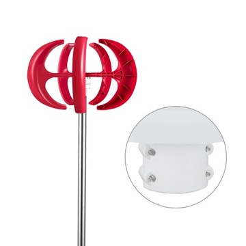 Ветрогенератор VEVOR 12В 400Вт 5 лопастей